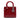 Red Dior Medium Patent Cannage Lady Dior Satchel
