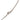 Silver Chanel CC Brass Strass Pendant Necklace