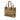 Beige Burberry Mini Haymarket Check Coated Canvas Tote