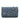 Blue Chanel Quilted Denim Camellia Wallet On Chain Denim Crossbody Bag