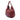 Red Gucci Grained Calfskin Dressage Hobo Satchel