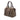 Brown Fendi Small Zucchino Canvas Forever Bauletto Boston Bag