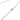 Silver Chanel CC Brass Crystal Pendant Necklace