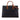 Black Gucci Large Leather Linea A Satchel