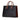 Black Gucci Large Leather Linea A Satchel