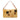 Yellow Louis Vuitton Monogram Vernis Pochette Lexington Fleurs Shoulder Bag