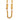 Gold Chanel CC Gold Plated Station Chain Long Necklace