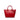 Red Gucci Small Guccissima Convertible Tote Satchel