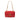 Red Gucci Large GG Marmont Matelasse Leather Shoulder Bag