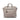 Beige Prada Calfskin Front Pocket Satchel