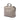 Beige Prada Calfskin Front Pocket Satchel