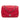 Red Chanel Medium Caviar Chevron Data Center Envelope Flap Shoulder Bag