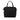 Black Fendi Mini Zucchino Canvas Handbag