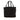 Black Fendi Mini Zucchino Canvas Handbag
