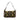Brown Fendi Embroidered Beaded Baguette Shoulder Bag
