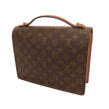 Louis Vuitton Capucines medium model shoulder bag in blue grained leather and red piping
