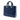 Blue Dior Large Patent Cannage Lady Dior Satchel