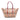 Brown Burberry Medium Haymarket Check Coated Canvas Salisbury Tote