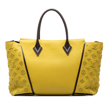Yellow Louis Vuitton Monogram Tuffetage W Tote PM Satchel