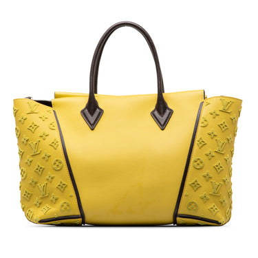 Yellow Louis Vuitton Monogram Tuffetage W Tote PM Satchel