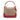 Red Gucci GG Canvas Bamboo Diana Satchel