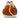 Orange Fendi Mini Zucca Suede Mon Tresor Bucket Bag Satchel