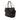 Black Burberry Small Grained Calfskin Canterbury Tote