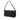 Black Burberry Leather Flap Shoulder Bag