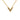 Gold Louis Vuitton Gold Plated Essential V Necklace