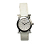 Silver Hermes Quartz Stainless Steel Heure H Ronde Watch - Designer Revival