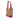 Beige Burberry Haymarket Check Canvas Tote