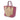 Pink Gucci Small GG Canvas Bree Satchel