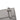 Gray Prada Saffiano Cuir Twist Lock Chain Flap Crossbody Bag - Designer Revival