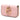 Pink Fendi Nano Grained Leather Baguette Charm Crossbody