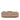 Beige Fendi Zucca Embossed Technical Fabric Chain Midi Baguette Shoulder Bag