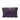 Purple Prada Pleated Nappa Clutch