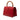 Red Gucci Medium Calfskin Bamboo Dionysus Web Satchel