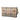 Beige Burberry Haymarket Check Coated Canvas Adeline Fold over Clutch