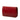 Red Chanel CC Embossed Lambskin Camellia Wallet On Chain Crossbody Bag