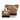 Brown Burberry Mini Mega Check Canvas Ashby Tassel Bucket Bag - Designer Revival