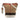 Brown Burberry Mini Mega Check Canvas Ashby Tassel Bucket Bag - Designer Revival
