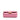 Pink Fendi Nano Zucca Embossed Leather Baguette Charm Crossbody Bag - Designer Revival