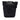Black Prada Tessuto Beaded Logo Bucket Bag