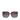 Black Dior DiorStellaire Square Tinted Glasses - Designer Revival
