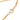 Gold Chanel CC Gold Plated Strass Pendant Necklace