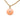 Gold Chanel CC Resin Faux Pearl Pendant Necklace
