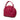 Red Bottega Veneta Medium Padded Leather Swoop Bag Satchel