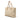 Beige Fendi Small Zucchino Canvas Tote