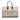 Brown Saint Laurent Canvas Rive Gauche Tote