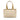 Beige Prada Canvas Tote